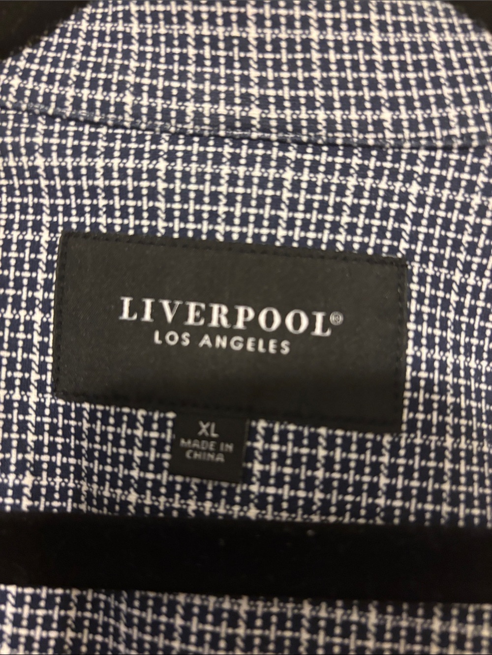 Liverpool Blue Gingham Blazer - Picture 2 of 3